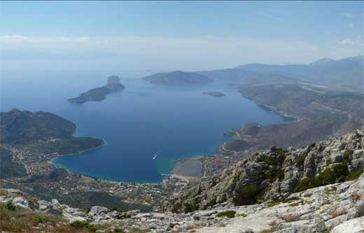 Όρος Κορομπίλι, Αλυκή Βοιωτίας