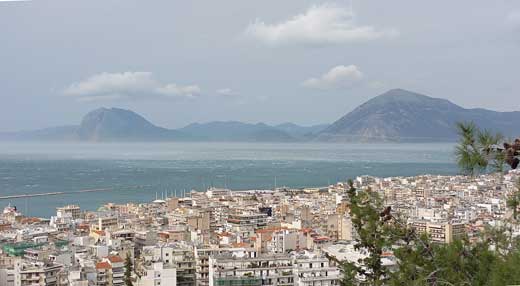 Θέα της πόλης από το Δασύλλιο